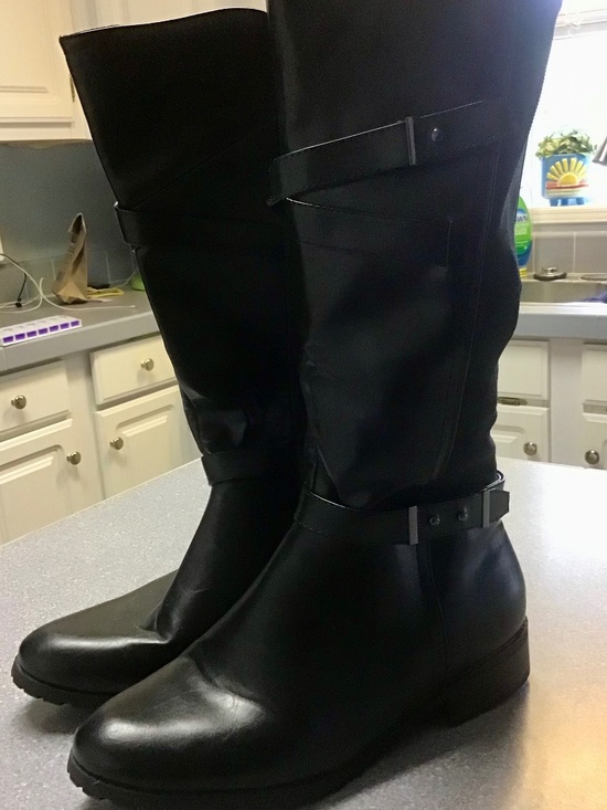 Cloudwalkers Shoes - Flat Tall Boot, Cloudwalkers, Black